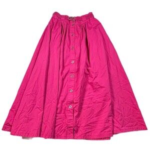 Fields Choice hot pink maxi skirt Women Size 14